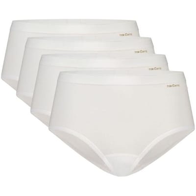ten Cate midi wit 4 pack voor Dames - Maat L