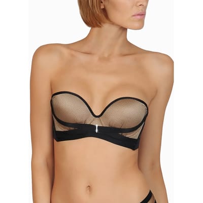 Multi-position voorgevormde bandeau bustier voor vrouwen Lisca Lady Moon