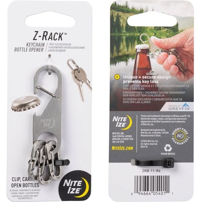 Nite Ize Z-Rack Sleutelhouder Zilver