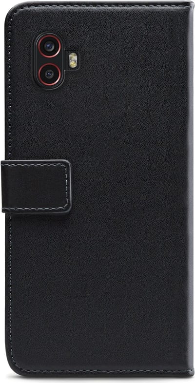 Mobilize Telefoonhoesje geschikt voor Samsung Galaxy Xcover 6 Pro Hoesje | Mobilize Classic Gelly Wallet Bookcase Portemonnee | Pasjeshouder voor 2 Pasjes | Telefoonhoesje voor Pinpas / OV Kaart / Rijbewijs - Zwart
