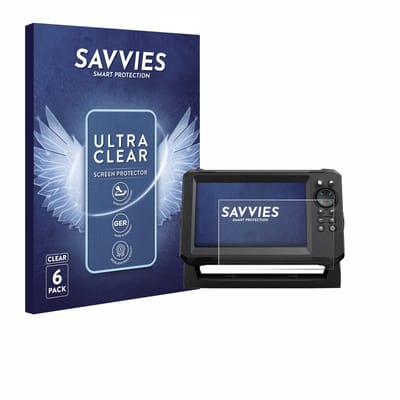 Savvies - Screenprotector voor Lowrance Eagle 7 - Folie Beschermfolie transparant 6 Stuks