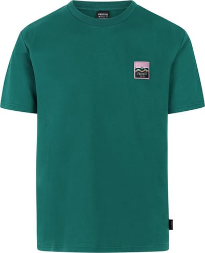 Protest PRTAfia - T-shirt Heren - Korte mouwen - Ronde hals - Loose fit - Zwart
