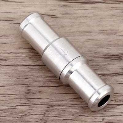 Controleklep voor brandstof, lucht en vloeistoffen - Rechte aluminium inline checkklep (12mm)