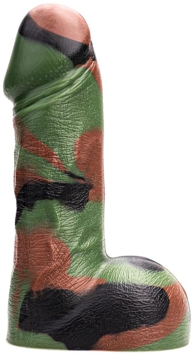Kiotos Revolt - Dildo Fantasie - Green Army - 06 - Large - 25,5 x 7,5 cm