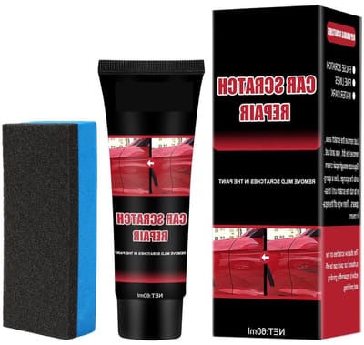 Krassen Verwijderen Auto - Reparatiecrème Met Reparatieset - Autokrasverwijderaar Met Crème