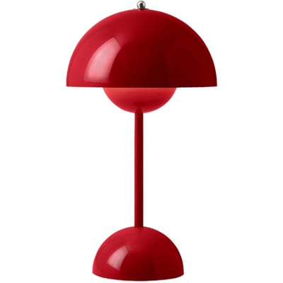 &Tradition Oplaadbare tafellamp Flowerpot VP9 - vermilion red