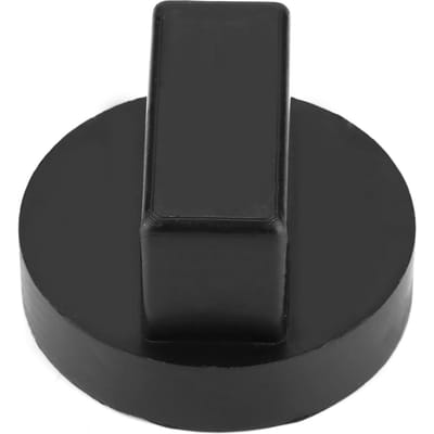 Adaptateur de coussinet en caoutchouc pour support de cric de châssis de voiture amélioré pour Mercedes Benz black