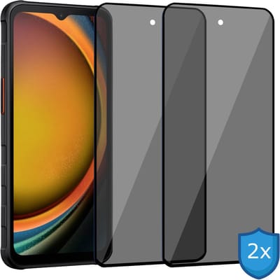 ChiGuard Privacy Screenprotector 2x geschikt voor Samsung Galaxy Xcover 7 / Xcover 7 Pro Screenprotector - Beschermglas - Privé GuardCover