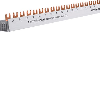 Hager KDN451E KDN451E Phase busbar 1000 mm 1 stuk(s)