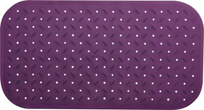 MSV Antislip Badmat – Douchemat met Zuignappen voor Bad en Douche – Badkamer Mat Antislip met Afvoergat