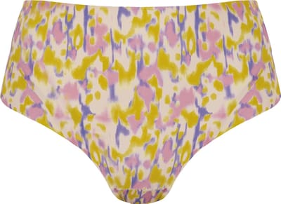 Naturana - High waist slip - Smoked orhcid print - 4833 - 38