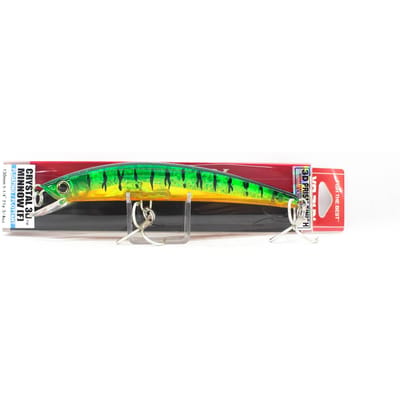 Yo Zuri 3D Crystal Minnow 130 mm drijvend kunstaas F1147-HT (5891) gray