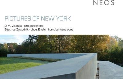 D.M. Visotzky & Béatrice Zawodnik - Pictures Of New York (CD)
