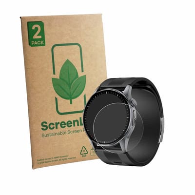 2 Stuks Screenprotector voor Knauermann Pro 4 AIR (rond) - Hoogwaardige Beschermfolie transparant