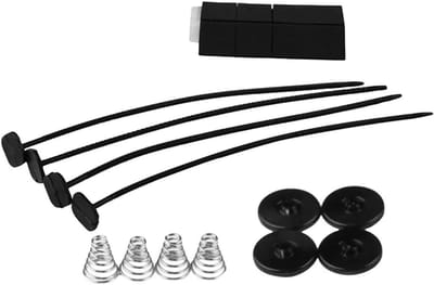 Radiator Ventilator Kit - Montage Set - Auto Koeling - Universele Compatibiliteit - Complete Kit - Zwart
