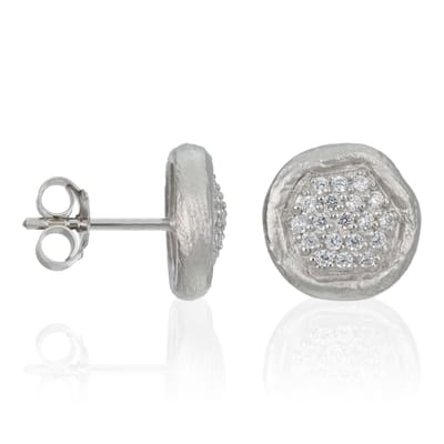 Orphelia Dames 925 Sterling Zilveren Stud Oorbellen - Zilver ZO-5235