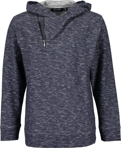 Blue Seven - Hoodie - jongens - Blauw Melee - Maat 152