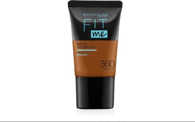Maybelline Fit Me Matte + Poreless Foundation - 360 Mocha - 18 ml