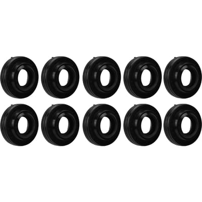 10 Stuks AC Compressor Asafdichting Rubber Sterke Afdichting Airconditioner Uitgaande As Keerring Kit voor MSC90 AC Compressor black