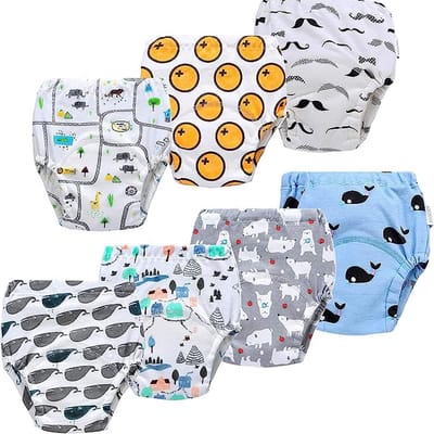 Baby Trainingsbroeken Luierbroekje voor peuters (7 stuks)