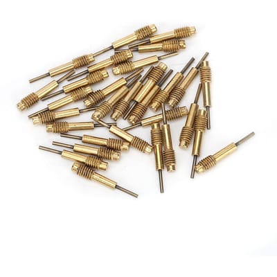 30pcs Poussoir de Bracelet de Montre Poussoir de Bracelet de Montre Outil de Réparation de Montre beige