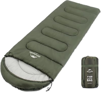 Oversized Slaapzak voor Volwassenen - Splitbaar Design, Ultralicht & Compact voor Kamperen, 3 Seizoenen