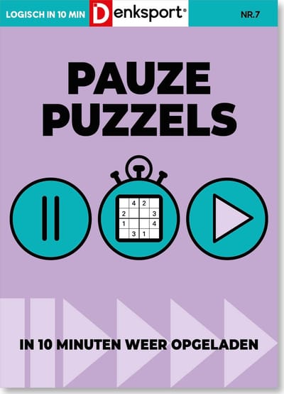Denksport Puzzelboek Pauzepuzzels Logisch, editie 7