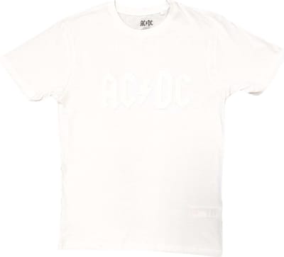 AC/DC - Logo Heren T-shirt - S - Wit