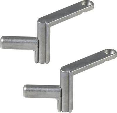 Snelspanners voor Werktafels - Klemmen voor Gaten - Werkstukken Vastzetten - Excentrische Hendel - 20 mm Gaten - Zilver