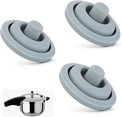 Vervangingsringen voor snelkookpannen - Kooksignaal afdichting 6093109502 - Geschikt voor Perfect en Perfect Plus modellen van 2,5 L tot 8,5 L, Ø 18 cm en 22 cm (3 stuks)
