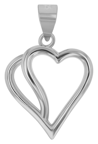 AKZENT Akzent Dames Hanger "Jil" aus 925 Sterlingzilver, gerhodineerd, duurzaam