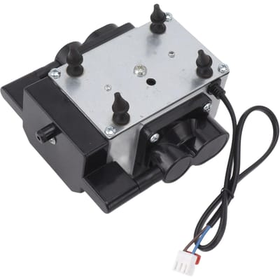 Pompe Compresseur d'Air pour Poisson 16W Débit Fort Fonctionnement Silencieux Aquarium Aquarium Hydroponique Pompe à Oxygène