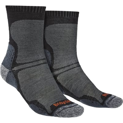 Bridgedale - Heren Wandelsokken Ultralight Merinowol - Zwart