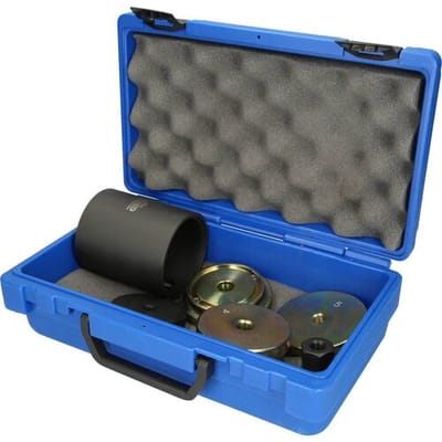 KS Tools 150.9865 Silontlagergereedschapsset voor BMW achterasdragers, 7-delig