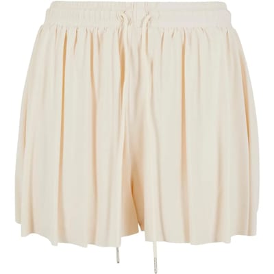 Urban Classics - Jersey Skort Korte broek - L - Creme