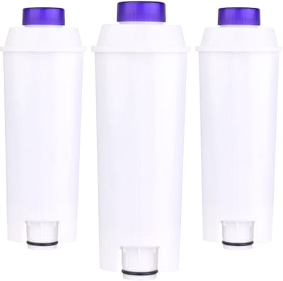 3X Saaf Waterfilters voor Delonghi - Filterpatroon voor Koffiemachine - DLSC002 – Voor Magnifica, Dinamica, ECAM & ETAM - 2 Maanden per Filter
