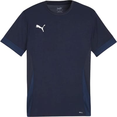 PUMA teamGOAL Matchday Jersey Heren Sportshirt - PUMA Navy-PUMA White-Persian Blue