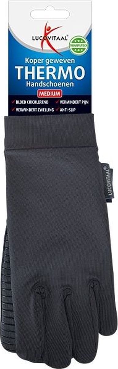 Lucovitaal Handschoenen Thermo -L- Koper geweven