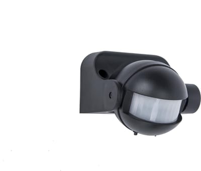 LUTEC Sphere - infraroodsensor voor buiten - Zwart