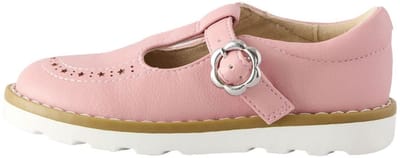 Next - Meisjes - Schoenen met T-bandje en brede pasvorm (G) - Roze