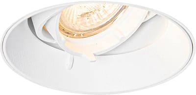 QAZQA oneon trimless 50 - Moderne Inbouwspot - 1 lichts - L 16.8 cm - Wit - Woonkamer | Slaapkamer | Keuken