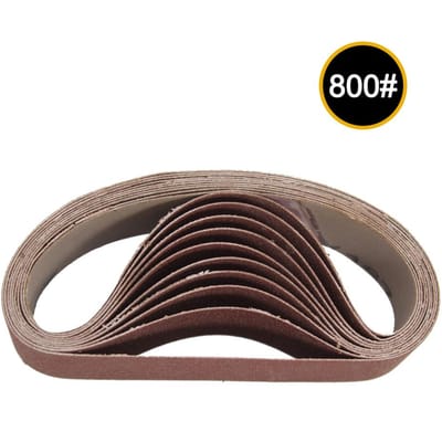 10 stuks 30x330mm schuurbanden 800 korrel schuur- en polijstgereedschap voor schuurmachine Power 800#