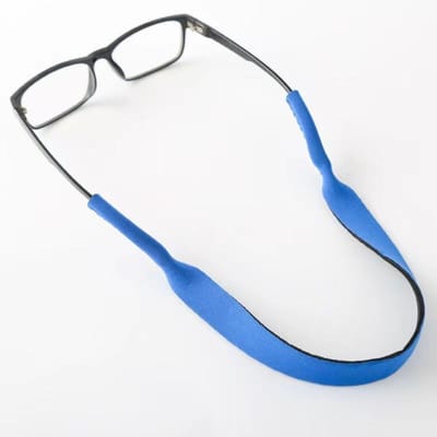Antislip Neopreen Brilband Sport Lanyard Koord voor Zonnebrillen Antislip Elastische Band Nekhouder Riem blue