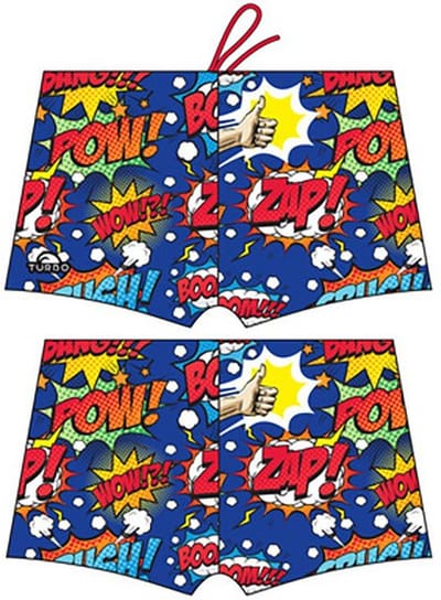 Turbo Boom !!! Zwemboxer Blauw 2XL Man