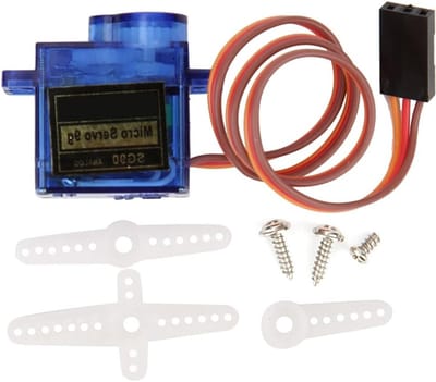 Krachtige Micro Servo Motor voor RC Robotarmen, Helikopters en Vliegtuigaccessoires - 90/180 Graad, 9g, Metalen Versnelling