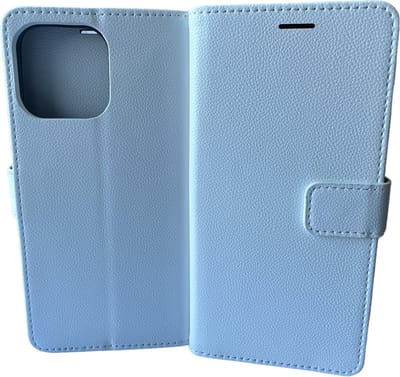 Portemonnee Book Case Hoesje Geschikt voor: iPhone 14 Pro - Wit