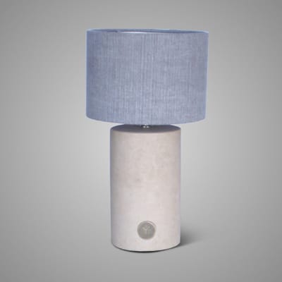 Brynxz - Lampenvoet - Tafellamp - Taupe - Aardewerk - D.12 H.30