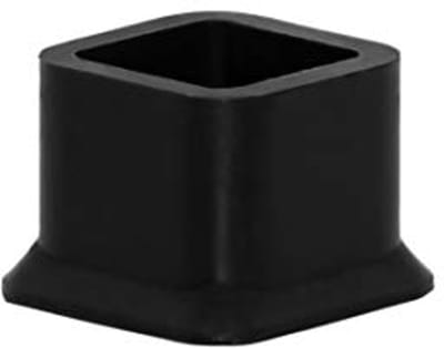 Non-slip silicone stoelbeen caps - 10 stuks - Bescherming voor vloer en meubels - 20x20mm