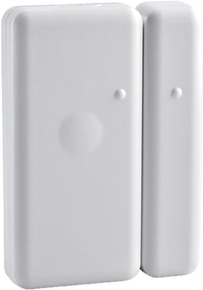 Openingsmelder - Detector deur raam - Beveiliging huis - Draadloos compact ontwerp - 25 x 52 cm - Wit