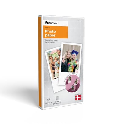 Dailygoods- Fotopapier Vervangend voor MCP-6010 - Glanzend Fotopapier - Stickerpapier - Mat Papier - Transferpapier - 20 Vellen - Afdrukpapier
